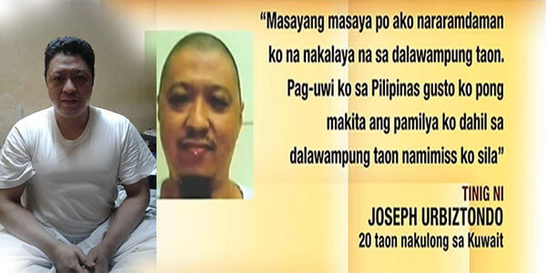 Filipino Inmate Serving 20 Years Of Jail Time Kuwait Set To Be Released ...